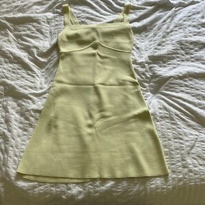 Yellow Zara Mini Dress